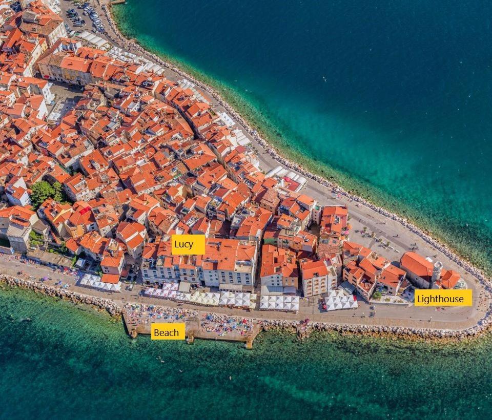 Lucy Apartment Piran-Punta Luaran gambar